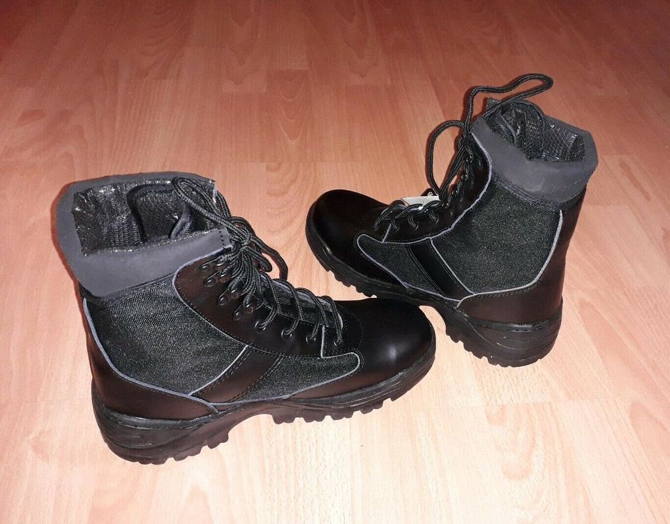 Neue Herren Mil-Tec Security Sicherheitsstiefel Gr. 40 in Rottenburg am Neckar