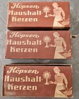 3 alte Pakete Köpsen Haushaltskerzen von 1947 Retro Vintage Leipzig - Lindenthal Vorschau