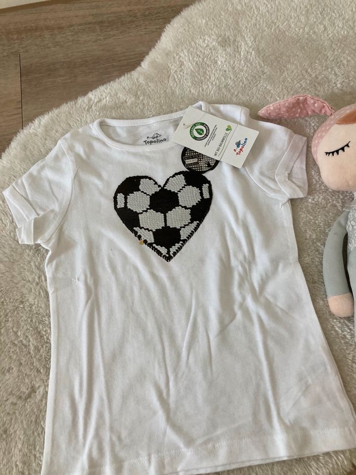 NEU ~ Topolino ~ Shirt Fußball Deutschland ~ Gr. 110 in Rostock