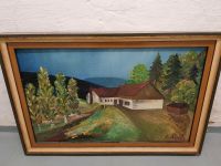 Gemälde Natur Landschaft Haus mit Rahmen Hessen - Witzenhausen Vorschau