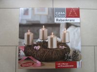 Weihnachtskranz/Rebenkranz/Kerzenhalter - kaum benutzt Bayern - Gilching Vorschau