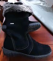Schöne schwarze Stiefel mit Fellrand - Größe 40 - neuwertig Sachsen - Radebeul Vorschau