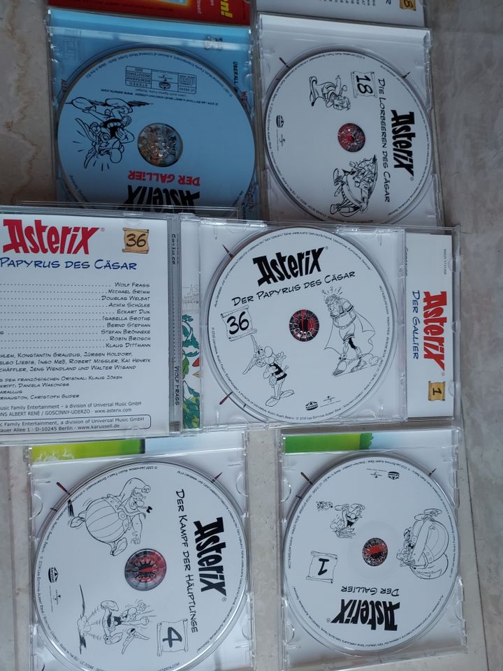 5 Asterix und Obelix CD's, guter Zustand, jeweils 3,00 Euro in Kirchberg (Hunsrück)