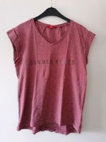 S. Oliver lockeres T-Shirt dunkelrosa Baumwolle Niedersachsen - Gehrden Vorschau