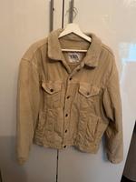 Cordjacke mit Teddyfell gefüttert von Zara München - Hadern Vorschau