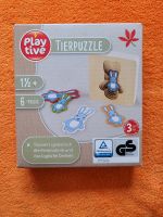 Tierpuzzle Hasenspiel Steckspiel Ostern Geschenk Kleinkind Brandenburg - Lauchhammer Vorschau