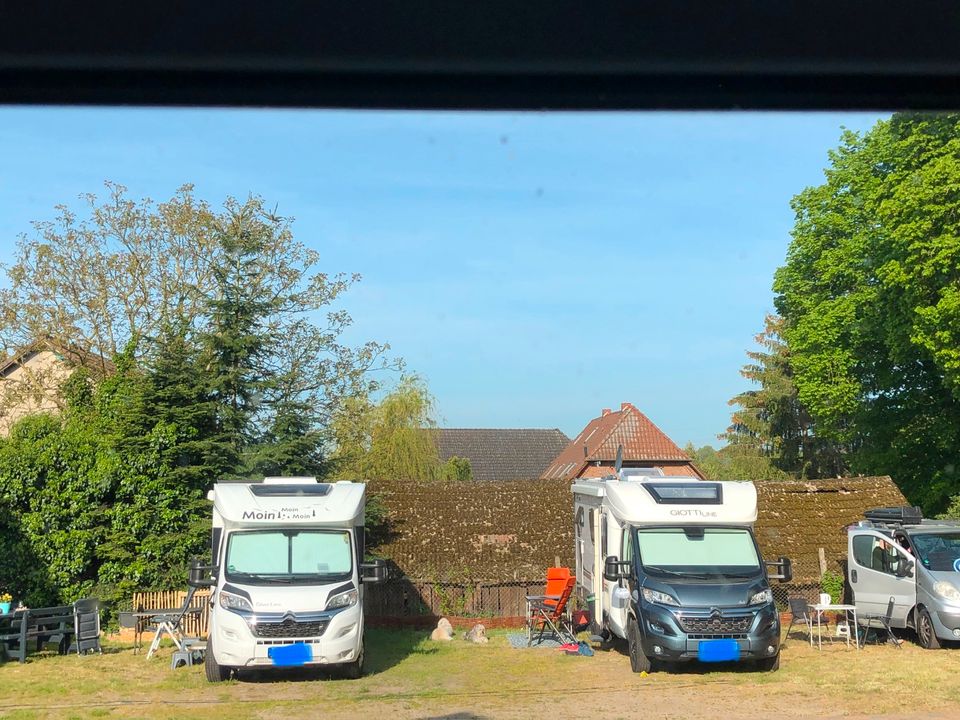 Nähe Schwerin: Wohnmobilstellplatz Übernachtungsplatz  Camping in Crivitz