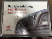 Audi 80 b4 S2 Bedienungsanleitung Bayern - Raubling Vorschau