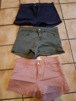 H&M Shorts Größe 34, 3er Pack Hessen - Hammersbach Vorschau