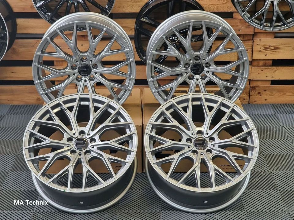 ⭐Alufelgen Felgen Wheelworld WH37 19 Zoll 8,5Jx19 ET40 5x112 grau Audi A4 S4 Limousine Avant B7 B8 B9 A6 Allroad 4F 4G C8 Q2 GA Quattro Q3 F3 8U Q4 Q5 8R FY TT Roadster 8J 8S in Schmalkalden