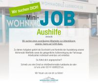 Aushilfe (m/w/d) - wir suchen dich! Nordrhein-Westfalen - Lübbecke  Vorschau