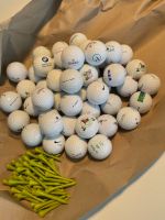 50 Logo-Golfbälle sehr gut bzw. ungespielt und 50 Tees Bayern - Regensburg Vorschau