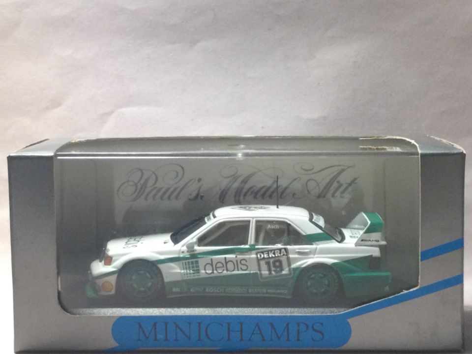 Minichamps 1:43 Mercedes-Benz 190 E Evo 2 Zakspeed 2. vers. Asch in Einhausen (Thüringen)