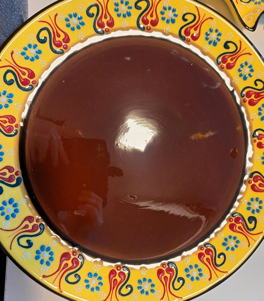 Türkisches Keramik, Geschirr, Teller, Muster in Remseck am Neckar