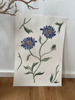 Aquarellbild Blue Flowers Bayern - Obertraubling Vorschau
