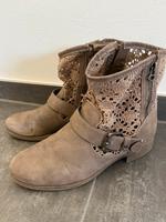 Beige Stiefeletten der Marke Jane Klain Gr. 39 guter Zustand Bayern - Marktredwitz Vorschau