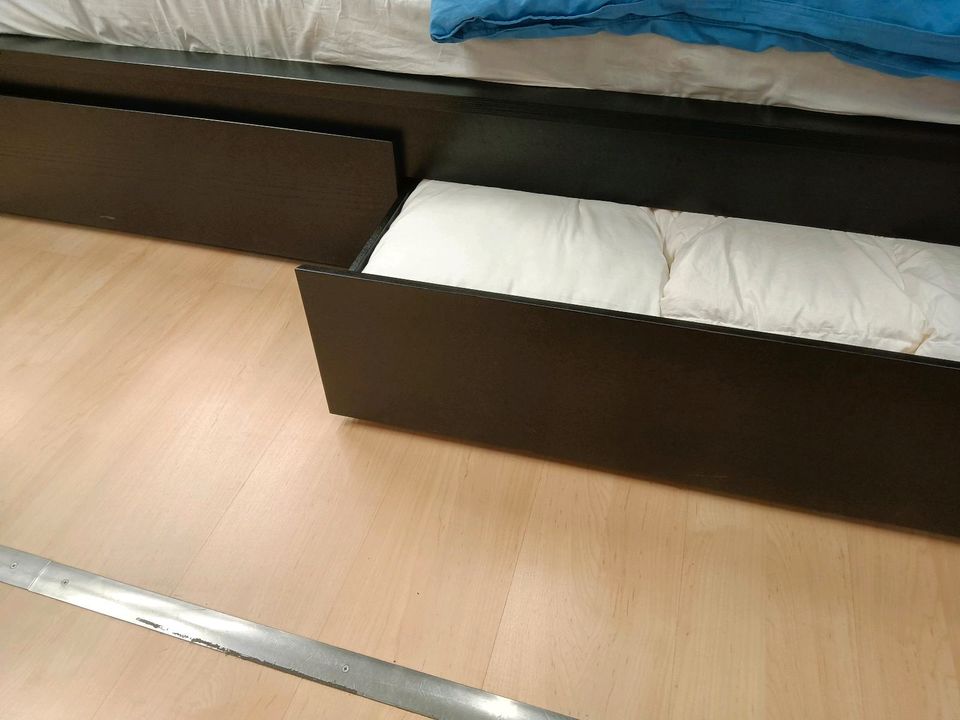Malm Bettkastenschublade Schublade unterm Bett 2 x 2 Stück in Gronau (Westfalen)