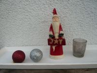 Weihnachtsdeko ~ Keramik-Nikolaus ~ Glitzerkugeln ~Teelichthalter Hessen - Schaafheim Vorschau