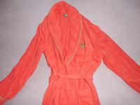 Bademantel Benetton L/XL orange - Frottee -  1 -2 x getragen Nordrhein-Westfalen - Ennepetal Vorschau