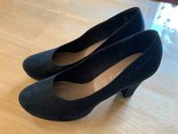 Pumps schwarz Velours Bayern - Regensburg Vorschau