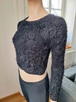 ❤️ sexy Crop Shirt Pullover, kurzer Pulli schwarz Gr. S Rheinland-Pfalz - Birkweiler Vorschau
