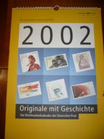 Briefmarkenkalender der Deutschen Post von 2002 . Saarland - Wallerfangen Vorschau