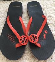 Tory Burch Zehentreter Sandalen Gr. 41 mehrfarbige Sohle Harburg - Hamburg Marmstorf Vorschau