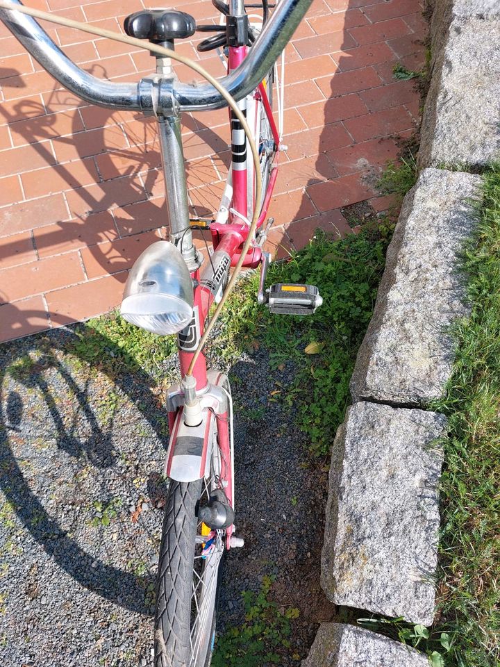 Klappfahrrad Minifahrrad Klappesel campingfahrrad in Lampertswalde bei Großenhain