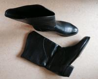 schwarze Damen LederStiefel Absatz REMONTE Gr. 6/39 Bayern - Augsburg Vorschau