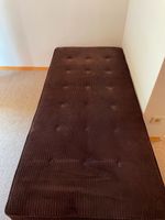 Bett inkl Bettkasten 200 x 80 mit Cord Überzug Gästebett Kr. München - Straßlach-Dingharting Vorschau