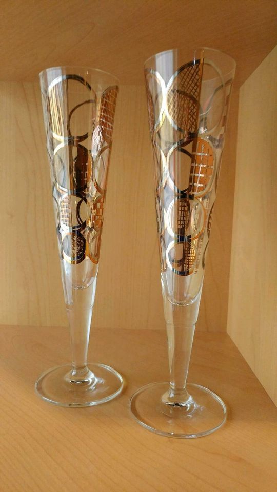 2 Gläser Ritzenhoff Sektglas Champagner Glas Neu in Nürnberg (Mittelfr)