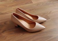 Spitze Pumps Blockabsatz High Heels Shein Gr. 39 Nordrhein-Westfalen - Leverkusen Vorschau