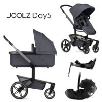 Joolz Day 5 - 4in1 Kinderwagen-Set - Stone Grey - inkl. Babywanne + Sportsitz + Britax Römer BABY-SAFE PRO + VARIO BASE 5Z + XXL-Zubehörpaket - NEU Hessen - Fulda Vorschau