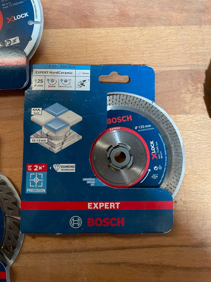 Bosch Expert X-Lock Diamond Hard Ceramic Scheiben in Rommerskirchen