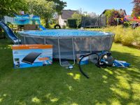 Bestway Oval Pool inkl Sandfilter und Heizung 427x250x100 Nordrhein-Westfalen - Löhne Vorschau