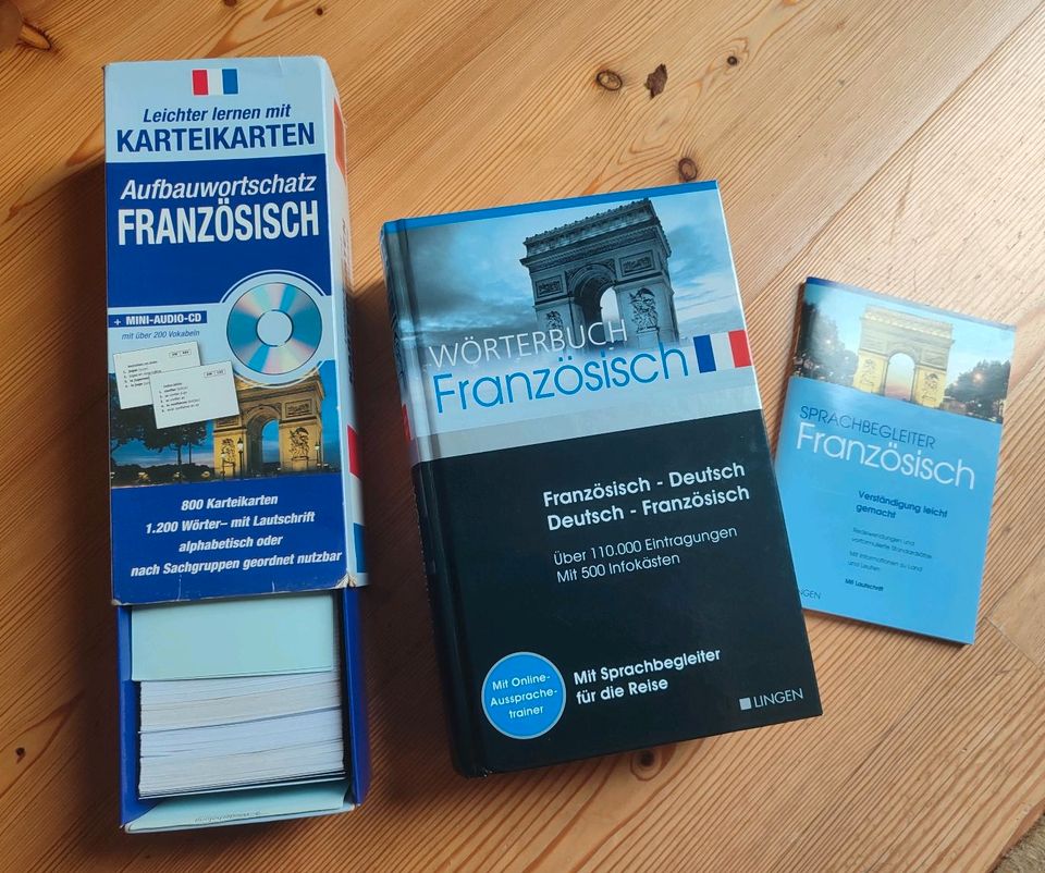 Französisch Vokabelkarten und Wörterbuch in Oberammergau