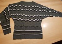 Pullover Damen Gr. 38 grau Muster Bayern - Anger Vorschau