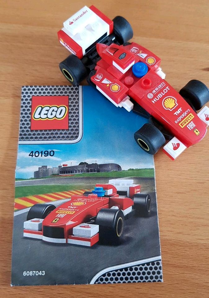 Lego Rennauto Ferrari 40190 mit Rückziehmotor in Achim