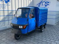 Piaggio Ape 50 Kasten Blau Wiesbaden - Delkenheim Vorschau