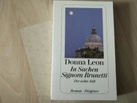 Buch In Sachen Signora Brunetti Guido Brunettis 8 Fall Donna Leon Berlin - Schöneberg Vorschau