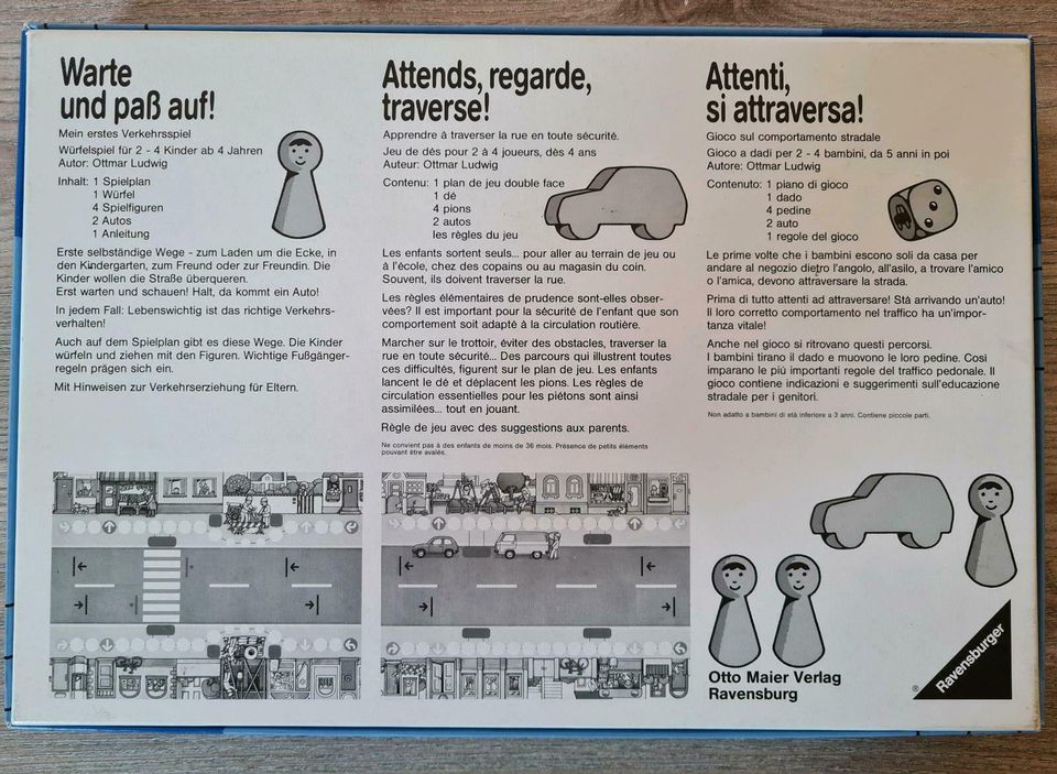 Verkehrsspiel "Warte und paß auf" in Wachau