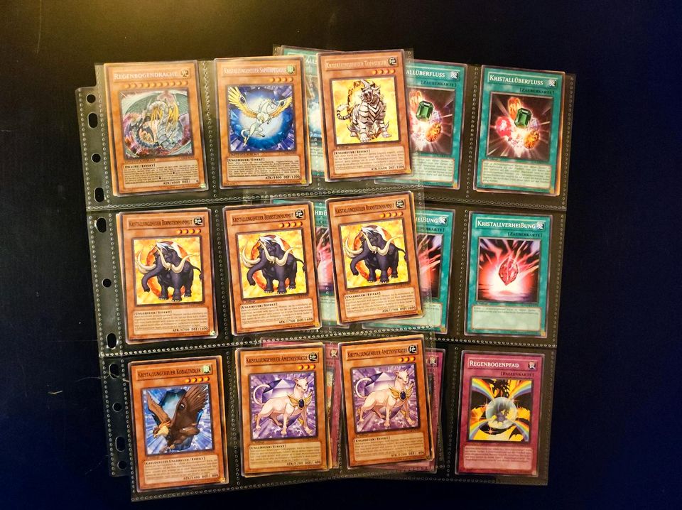 YuGiOh TCG Karten-Set "Kristallungeheuer" in Grafenwöhr