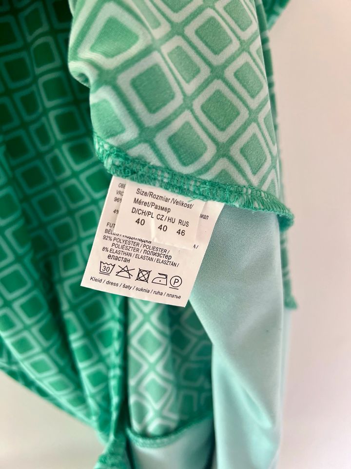 Franco Callegari, Kleid, grün gemustert, Größe 40 in Hamburg
