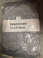 Dekostoff, silbergrau, transparent, 150x300cm, originalverpackt Bayern - Zellingen Vorschau