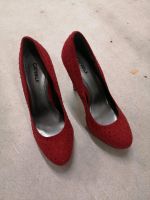 Rote high heels mit glitzersteinen catwalk gr 38 wie neu Berlin - Köpenick Vorschau