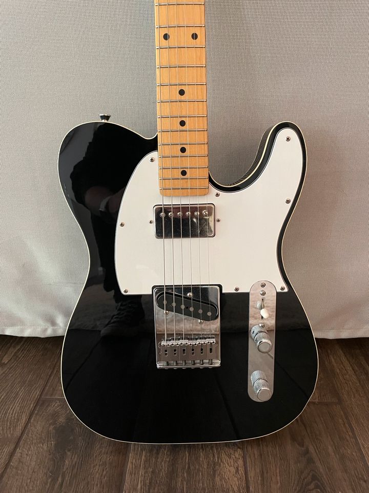 ESP Custom Guitars Ron Wood Tele Black in Soderstorf