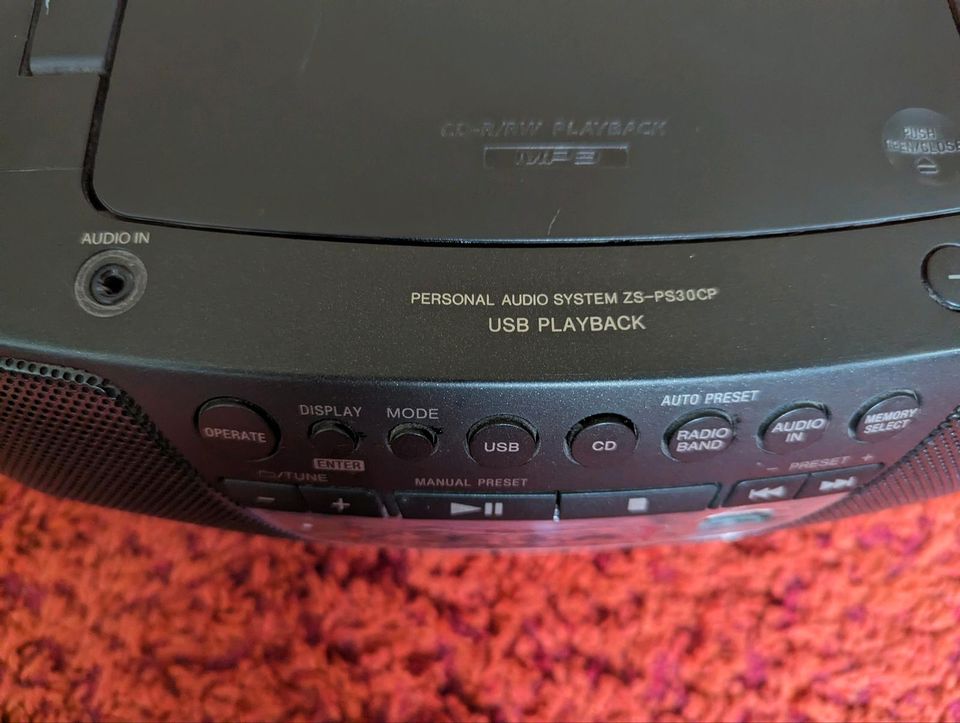 Sony CD Player ZS-PS30CP in Pulheim