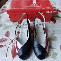 Ara Fitness Leder Sling Pumps Gr. 5 rot-blau-weiß mit Karton Kr. Dachau - Dachau Vorschau