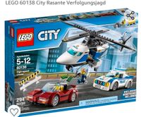 Lego City 60138 Rasante Verfolgungsjagd Thüringen - Georgenthal Vorschau