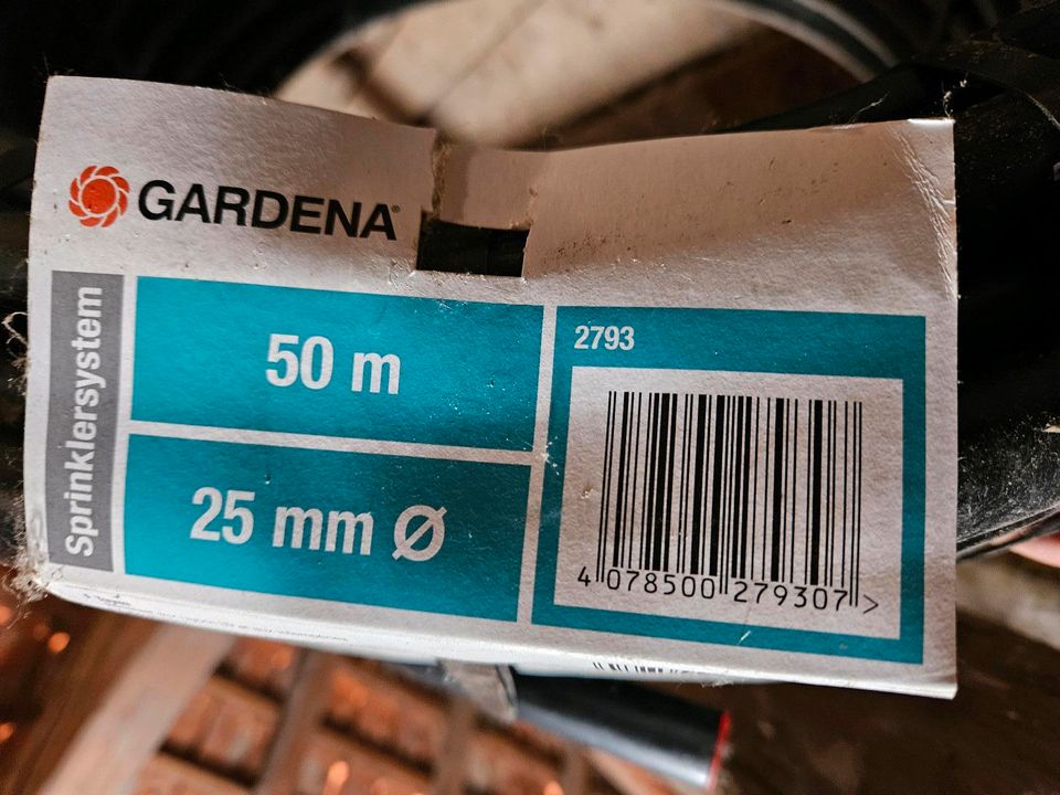 Gardena Verlegerohr 25mm (50m Rolle) in Braunsbedra